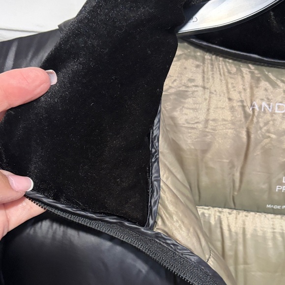 Andrew Marc Women's Black Puffer Coat - Picture 3 of 9